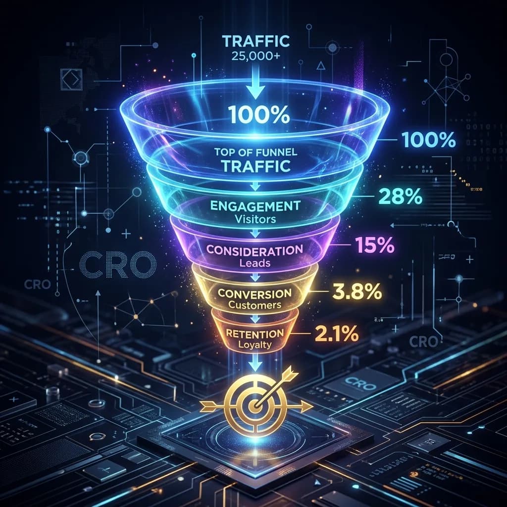 رسم توضيحي تحريري حول تخطيط المواقع والتسويق الرقمي